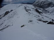 neve fresca nell'ultimo tratto