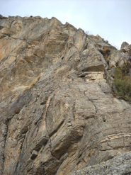 parte alta della via