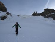 La prima parte del glacier du petit mont blanc