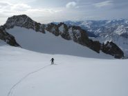 Parte alta del gl. du petit mont blanc