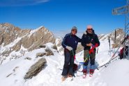 Moi e Giovanni in cima