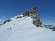 dal passo, verso la punta N (che non è visibile)