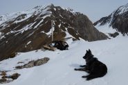 La vetta, Frank e la cresta che congiunge con le teste di Liconi