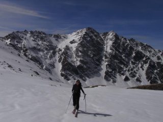 risalita del vallone, Merciantaira alle spalle