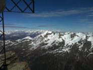 Dalla cima verso la Rognosa e il Giornalet