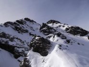 salendo verso la Ciabert