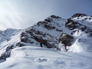 salendo alla Costa Ciabert