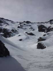 itinerario di discesa...ognuno ha il suo pezzettino da arare..