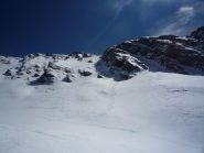 itinerario di discesa dalla Tre Chiosis