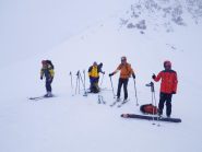 al colle nella tormenta