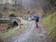 ponte subito prima della certosa di monte Benedetto