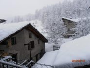 insolito panorama per meta' aprile