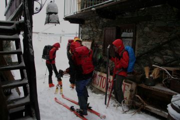 la partenza dal Bich