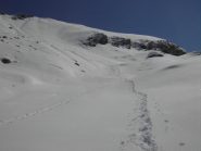 Il percorso a sx della casamatta.