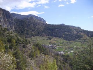 Camoglieres vista dal sentiero Ciclamini