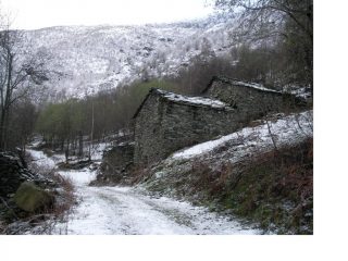 La neve c'e',ma solo a partire da Bonavalle di Qua'...