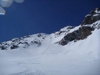 La disesa verso la Baisse Margot