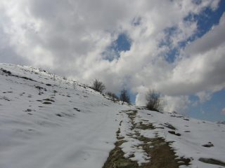 prima neve dopo la Selletta