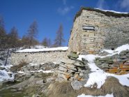 le baite a quota 2200 dove si mettono gli sci...