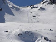 zoom verso il colle ovest