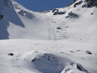 zoom verso il colle ovest