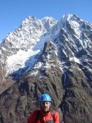 in cima ad occhi chiusi!