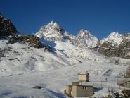 La partenza dal Pian della Regina