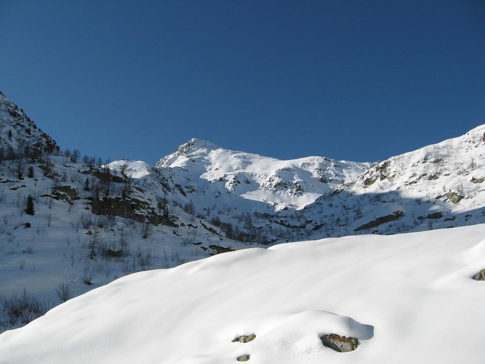 Arrivando alla sella Revelli