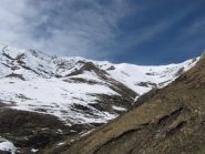 bellissimo panorama verso la parte alta del vallone