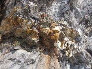 particolarità geologiche già sulla strada
