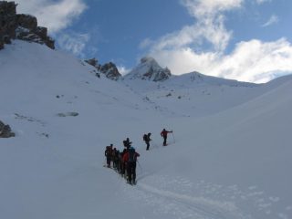 l'innevamento del vallone