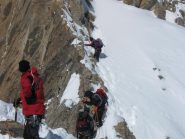 tentativi di salita in sicurezza