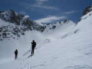 Cima S di Bresses e passo di Tablasses a db