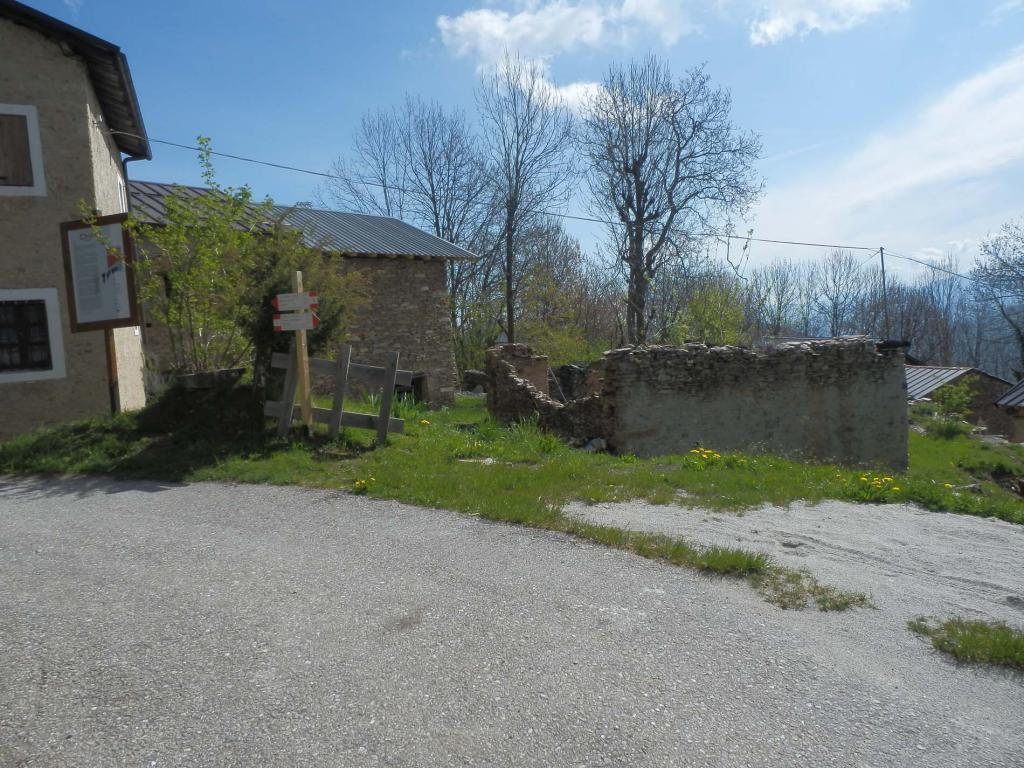 Chiotti Soprani; inizio escursione