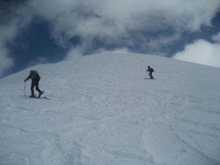 ultimo pendio della salita