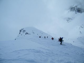 quasi in cima