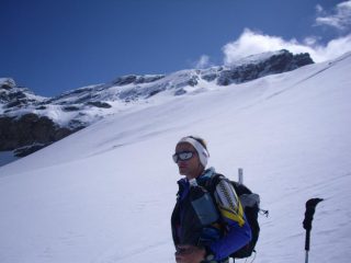 quota 2600 metri ,sono raggiunto da Giorgio che saluto....