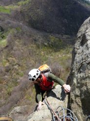 arrivo alla sosta del 5° tiro