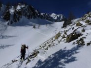 Alla fine del primo ripido canale
