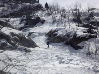 Bobo nella gorgia-canale finale