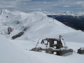 Veduta verso il col Basset