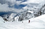 Neve un pò pesante ma sciabile