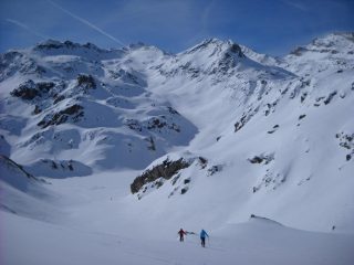 In salita sopra il lago Bleu