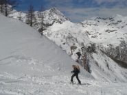 salendo al Passo dei Salati