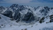 Panorama della val Gesso dalla cima
