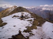 la neve in cima