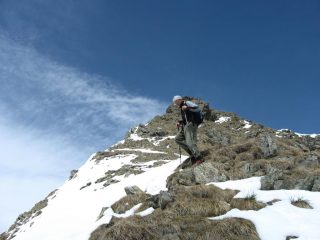 in discesa