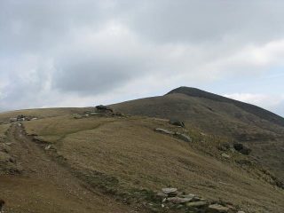 la dorsale finale prima della vetta
