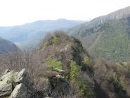 Percorso in cresta verso il Monte Betassa