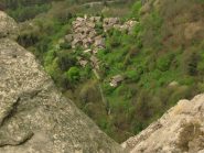 il borgo di mombianco dall'alto
